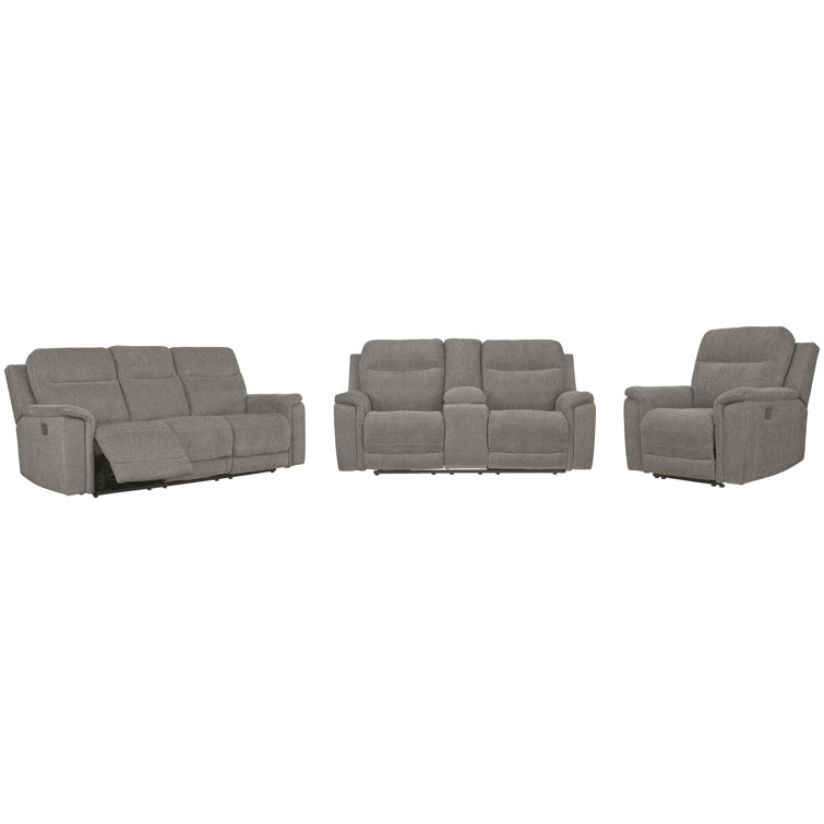 Signature Design by Ashley Mouttrie 3 Piece Reclining Living Room Set